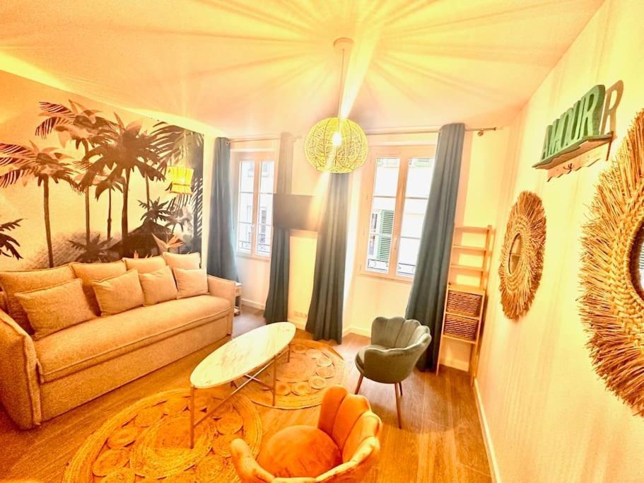 Les Appartements De Nana 2 - T2 Hypercentre, Rue Meynadier, Palais & Plage, Clim, Wifi Cannes Exteriör bild